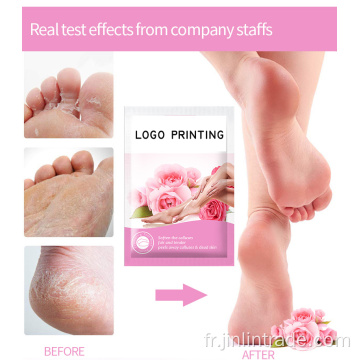 Extraits naturels Peeling Foot Masque Masque de peste